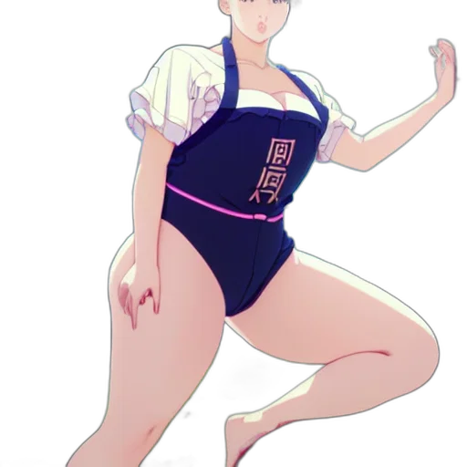 dress, staff, anime, concept art transparent PNG cut-out