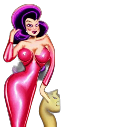 dress, cartoon, comic book art, concept art transparent PNG cut-out