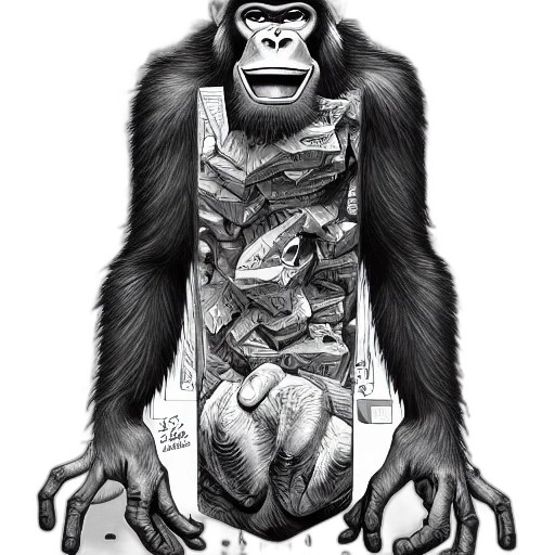 animal, creature, jacket, concept art transparent PNG cut-out