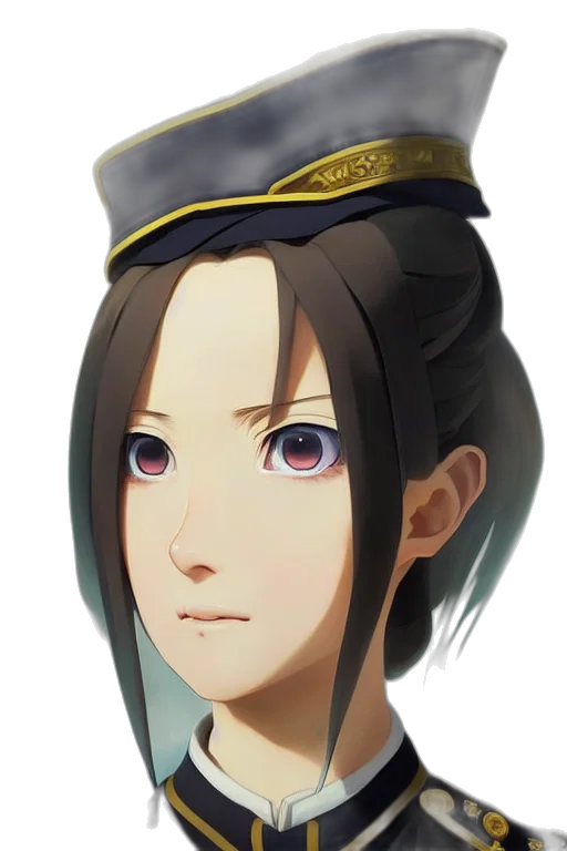 staff, crown, face, hat transparent PNG cut-out