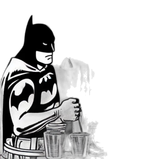comic book art, concept art, cartoon, pixel art transparent PNG cut-out