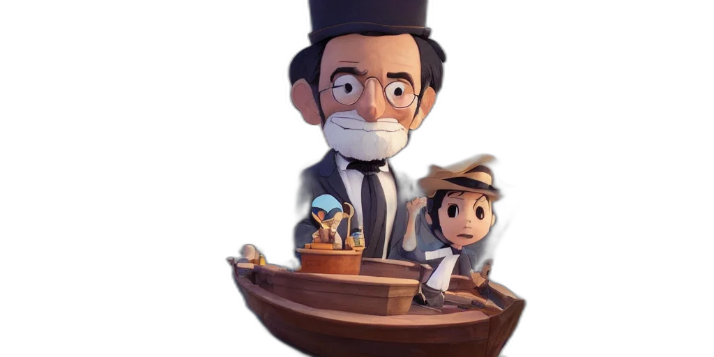 concept art, 3d render, cartoon, fantasy art transparent PNG cut-out