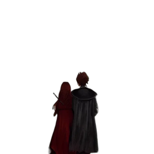 staff, dress, jacket, weapon transparent PNG cut-out