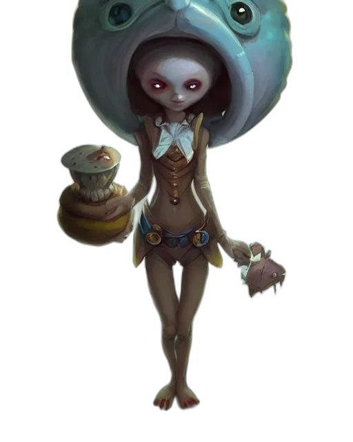 staff, creature, jewelry, robot transparent PNG cut-out