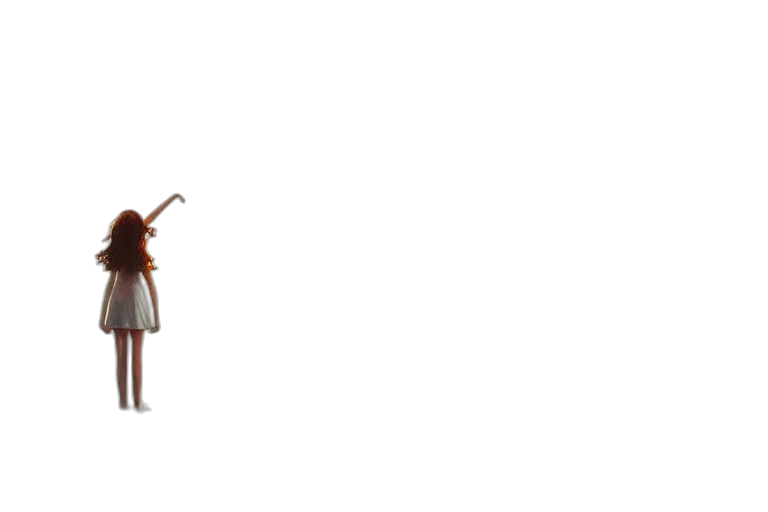 dress, staff, creature, animal transparent PNG cut-out