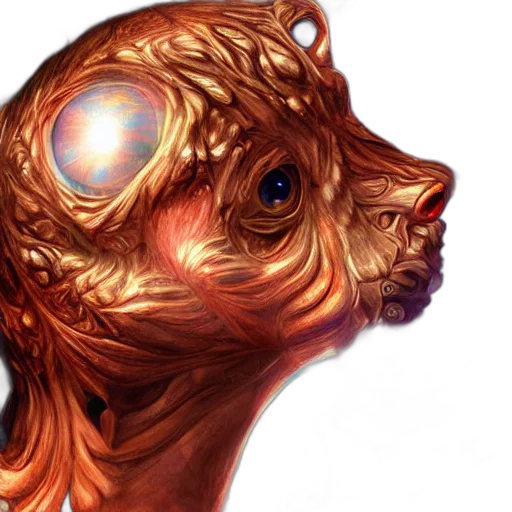 mask, creature, face, robot transparent PNG cut-out