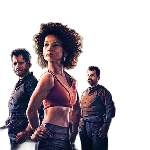 concept art, cyberpunk, comic book art, fire transparent PNG cut-out