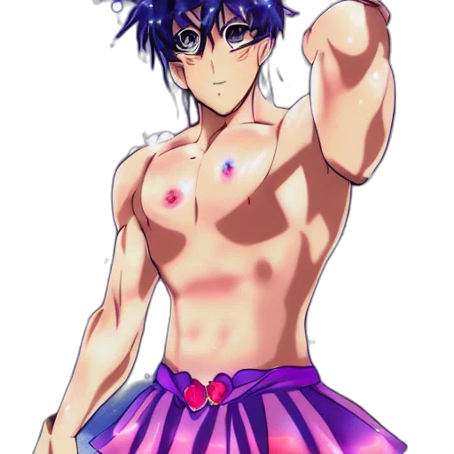 anime, watercolor, pixel art, cartoon transparent PNG cut-out