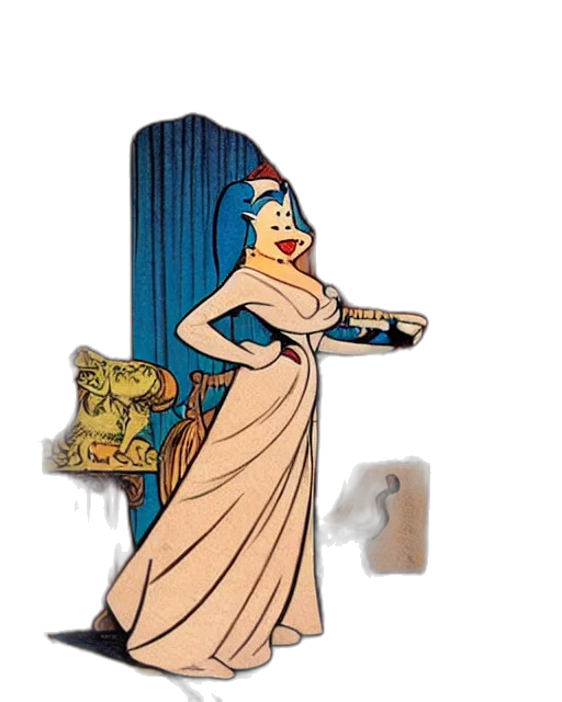 dress, jewelry, concept art, cartoon transparent PNG cut-out
