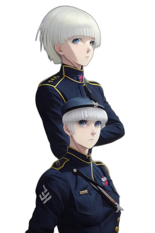 staff, jacket, crown, robot transparent PNG cut-out