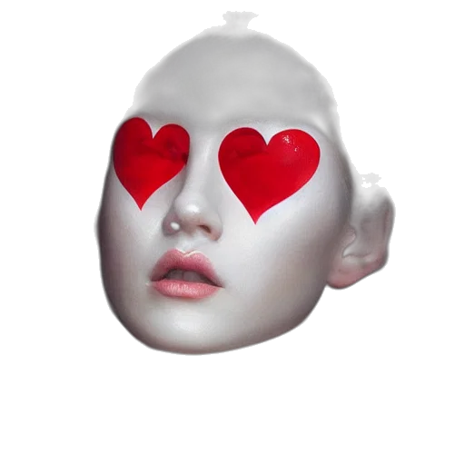 mask, face, robot, creature transparent PNG cut-out