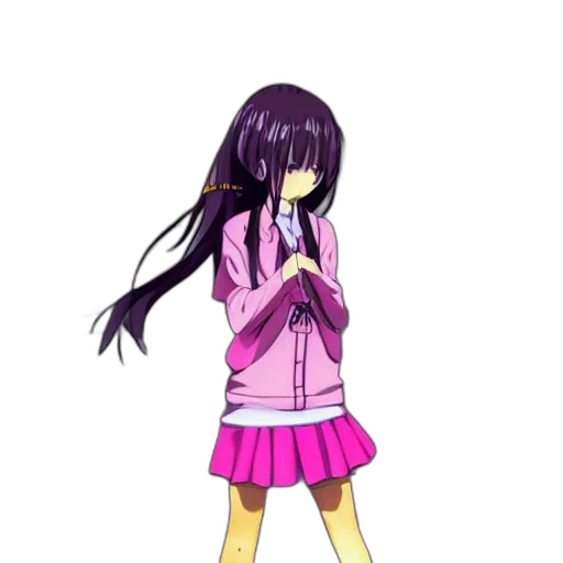 dress, jacket, staff, mask transparent PNG cut-out