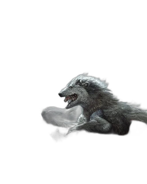 dragon, creature, animal, hair transparent PNG cut-out