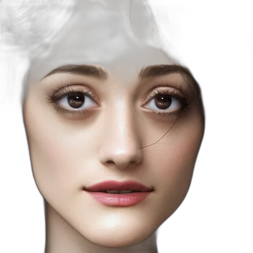 face, robot, mask, hair transparent PNG cut-out