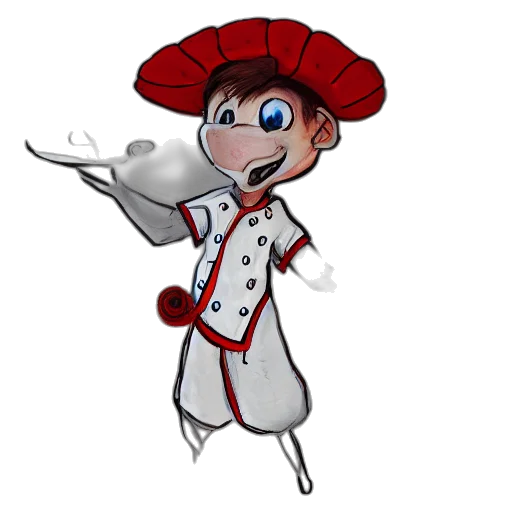 staff, food, hat, cartoon transparent PNG cut-out
