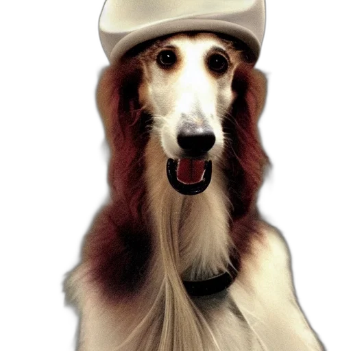 hat, animal, staff, photorealistic transparent PNG cut-out
