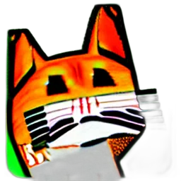 mask, hat, animal, 3d render transparent PNG cut-out