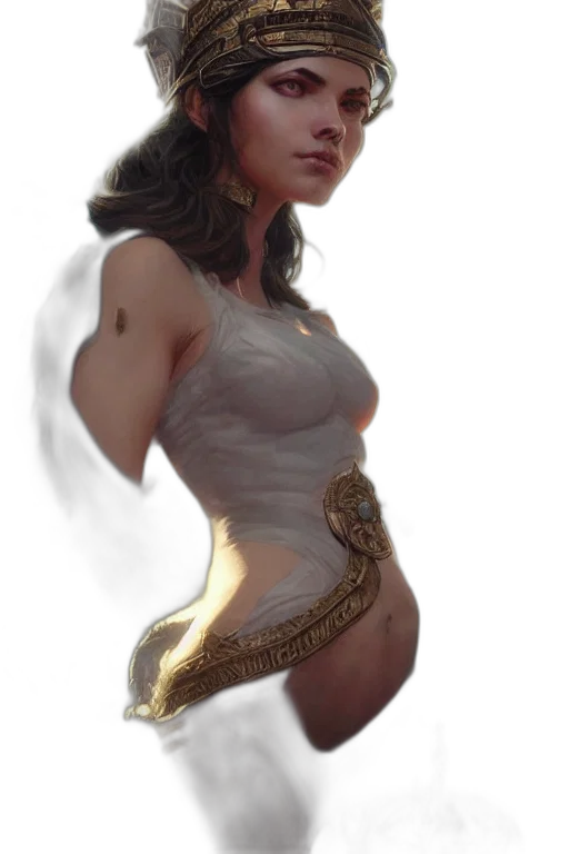dress, jewelry, concept art, fantasy art transparent PNG cut-out