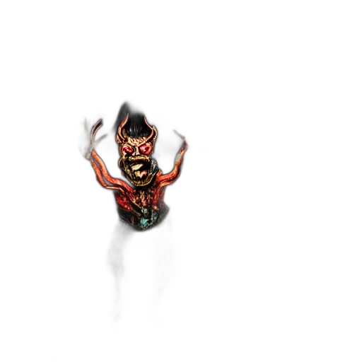 dragon, creature, mask, weapon transparent PNG cut-out