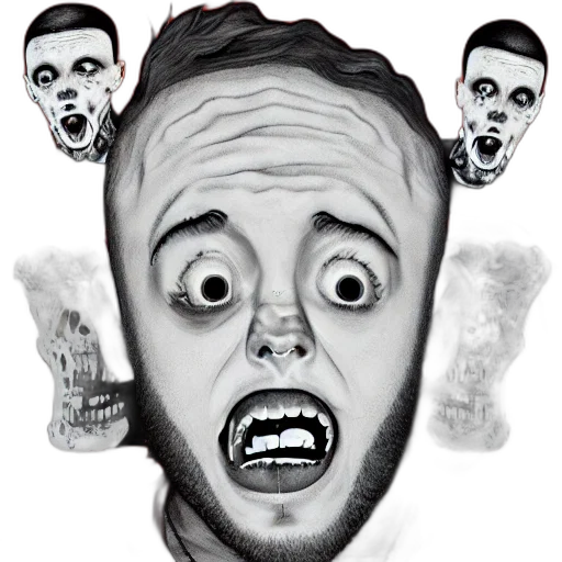 mask, face, creature, cartoon transparent PNG cut-out