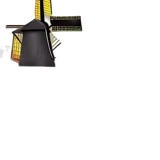 umbrella, hat, robot, staff transparent PNG cut-out