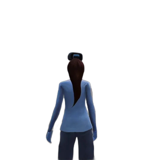 staff, jacket, hat, mask transparent PNG cut-out