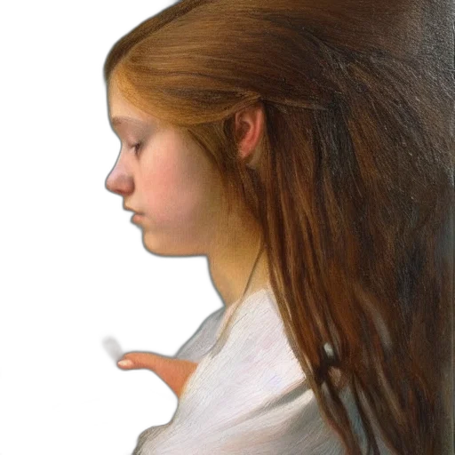 hair, face, dress, mask transparent PNG cut-out