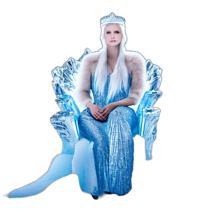dress, crown, creature, hat transparent PNG cut-out