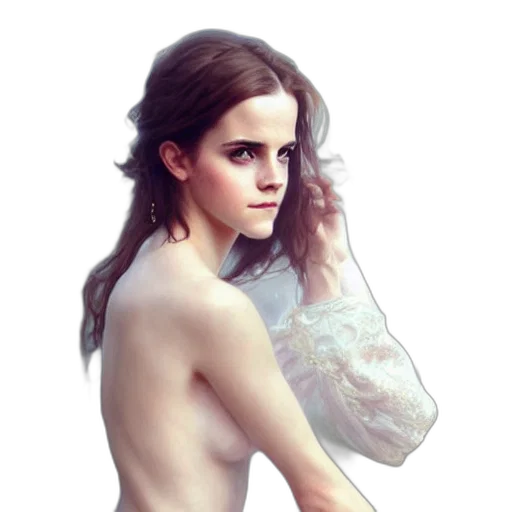 dress, jewelry, crown, hair transparent PNG cut-out