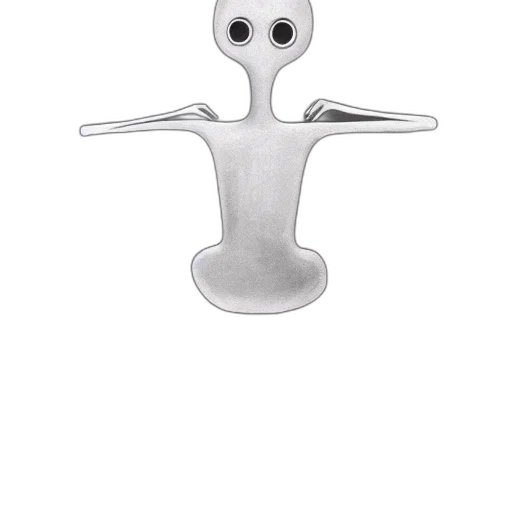 robot, jewelry, staff, creature transparent PNG cut-out