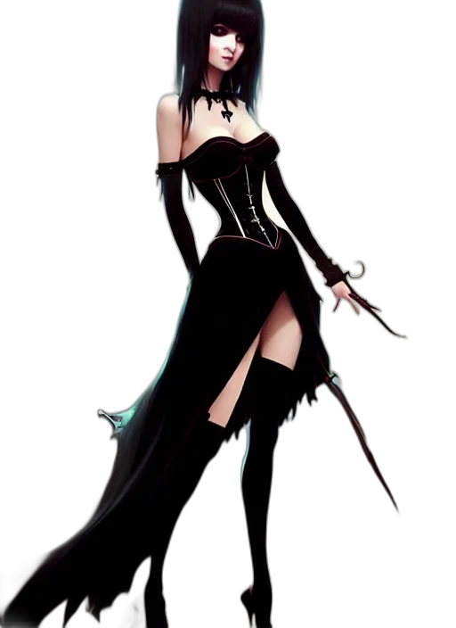 staff, dress, weapon, concept art transparent PNG cut-out