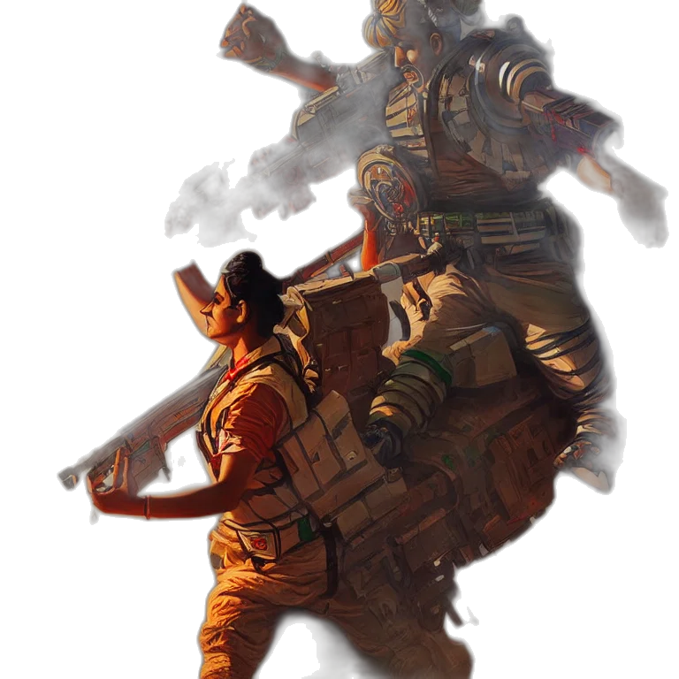 weapon, concept art, fantasy art, comic book art transparent PNG cut-out