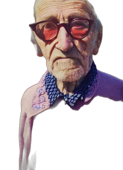face, staff, mask, jacket transparent PNG cut-out