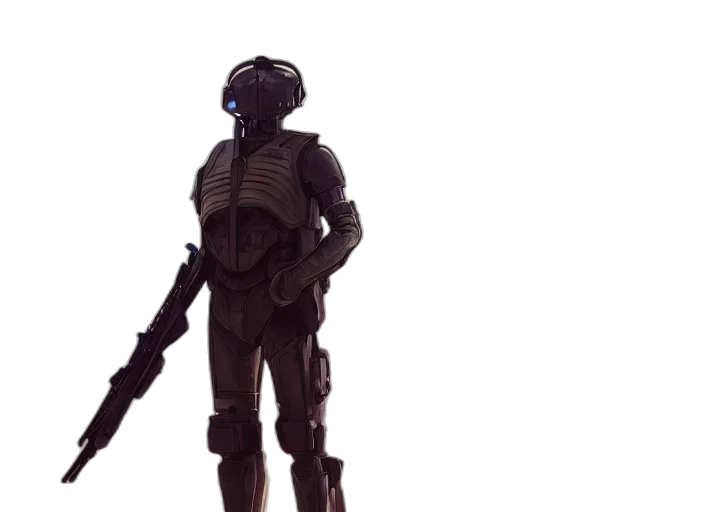 robot, weapon, staff, concept art transparent PNG cut-out