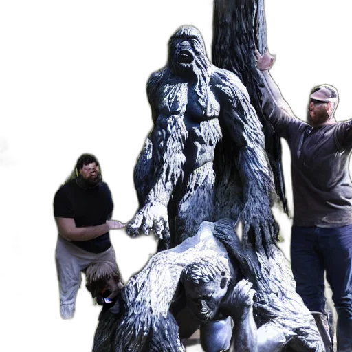 creature, tree, animal, 3d render transparent PNG cut-out