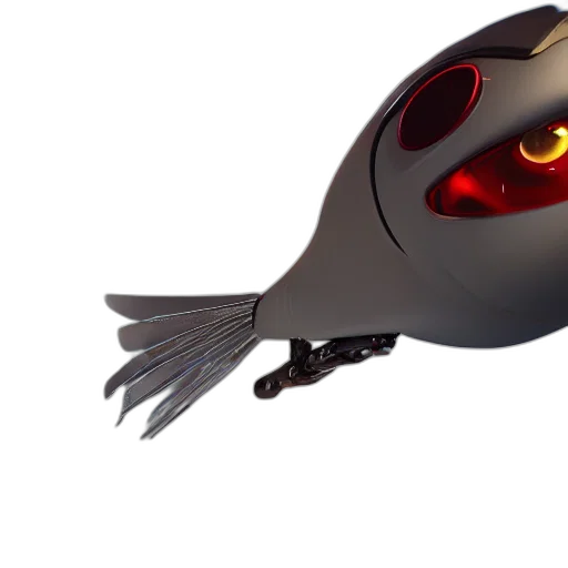 robot, mask, weapon, creature transparent PNG cut-out