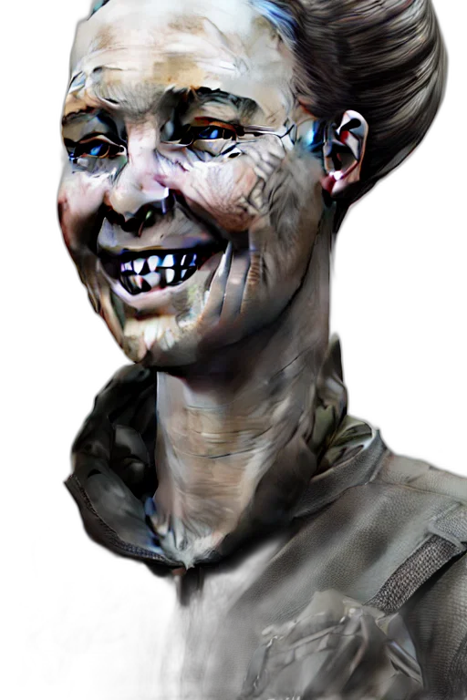 face, mask, staff, robot transparent PNG cut-out