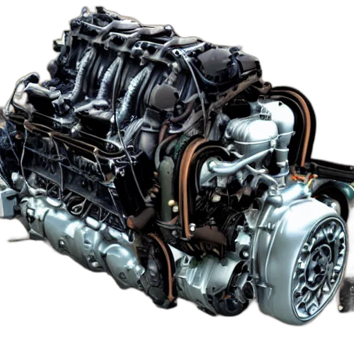 car, engine, runs, off transparent PNG cut-out