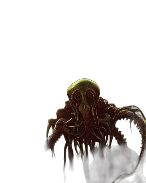 creature, hair, mask, crown transparent PNG cut-out
