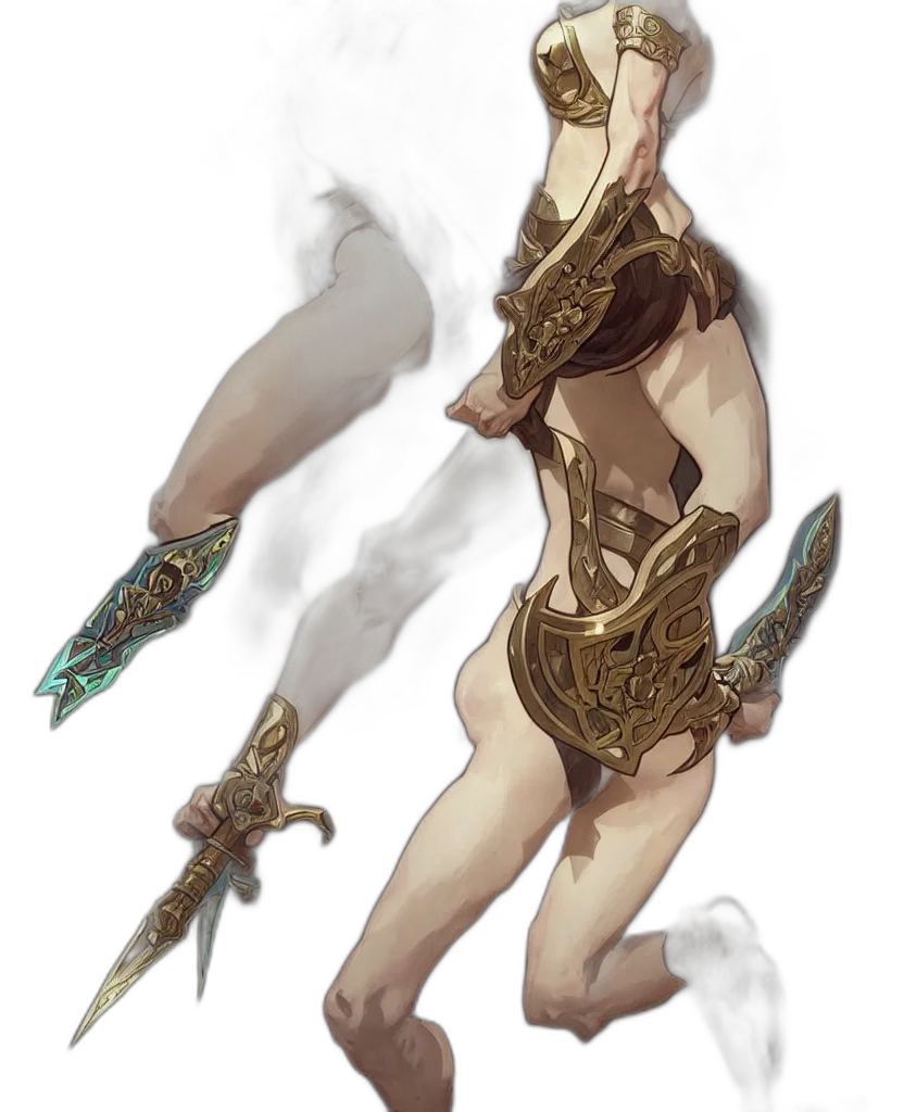 sword, weapon, staff, dress transparent PNG cut-out
