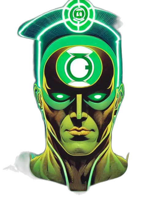 mask, face, staff, comic book art transparent PNG cut-out