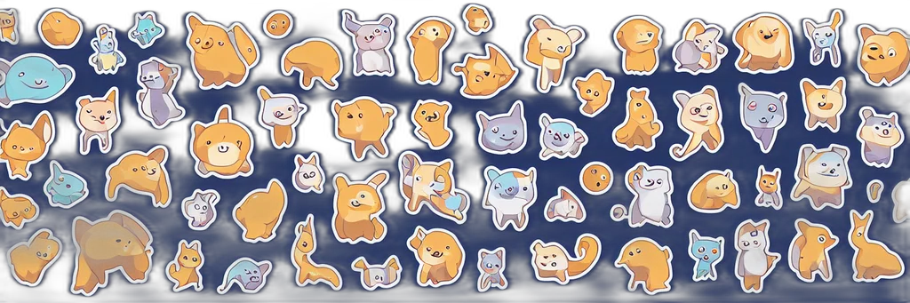 concept art, pixel art, pastel, symmetrical transparent PNG cut-out