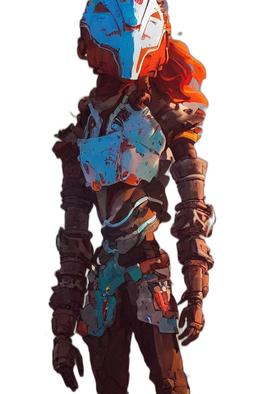 robot, sword, staff, weapon transparent PNG cut-out