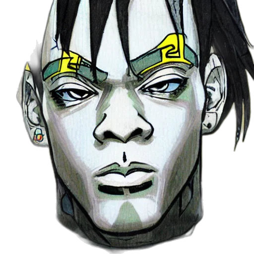 mask, face, robot, creature transparent PNG cut-out