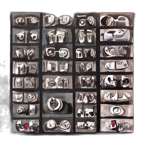 jewelry, shoes, mask, furniture transparent PNG cut-out