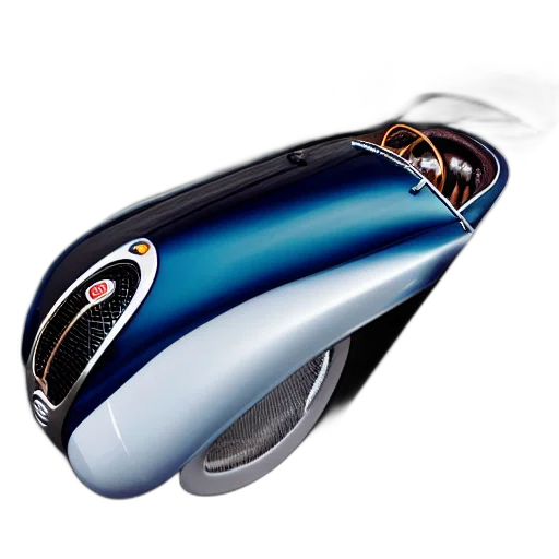 car, robot, jewelry, 3d render transparent PNG cut-out