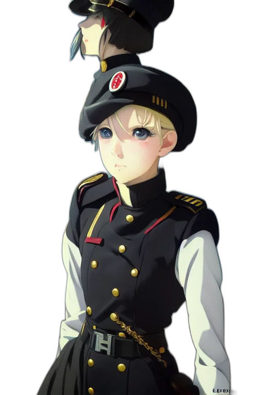 staff, hat, jacket, weapon transparent PNG cut-out