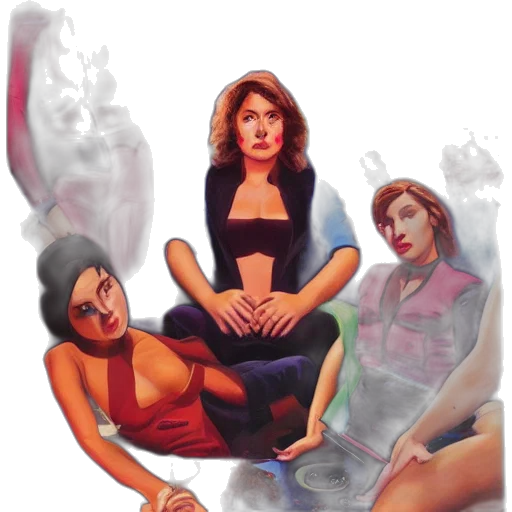 comic book art, concept art, photorealistic, oil painting transparent PNG cut-out