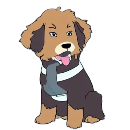 staff, animal, jacket, cartoon transparent PNG cut-out