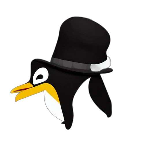 hat, logo, illustration, sticker transparent PNG cut-out